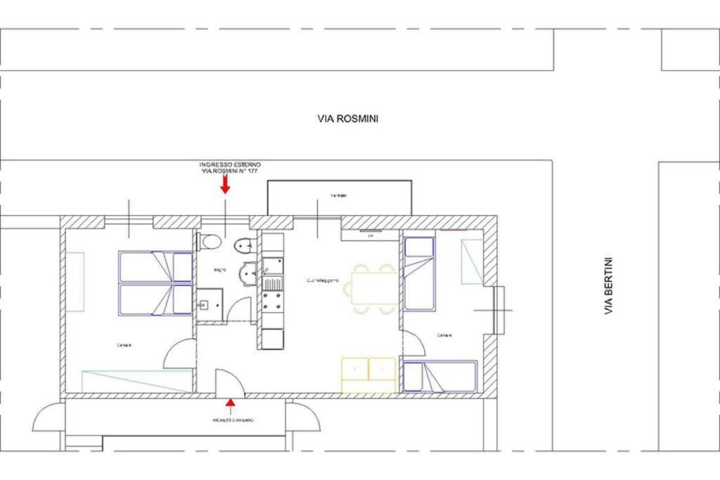 Apartamento Casa Adele Viareggio Exterior foto